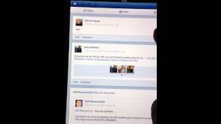 Delete a Facebook Post on iPhone or iPad Update [upl. by Aihsoj152]