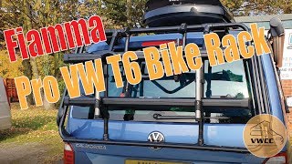 How to fit the Fiamma Bike Rack Pro Black  VW T5 amp T6 [upl. by Dolorita789]