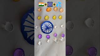 Indian 🇮🇳🎆💦indiaarmytirangatricolorshortstrendingrepublicdayviralvideoflagsatisfyingart [upl. by Starkey990]