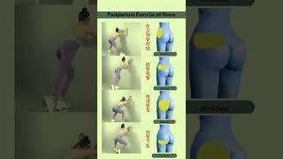 Postpartum Belly Fat Exercise at Home 🏠 postpartum workout bellyfat bellyfatloss exercise [upl. by Goodkin]