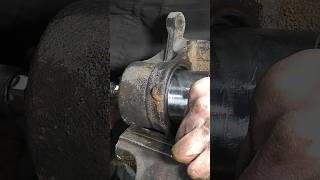 ease of brake caliper assembly using compressed air shorts [upl. by Dronski]