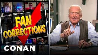 Fan Correction Buzz Aldrin Admits To Historys Greatest Prank  CONAN on TBS [upl. by Babette]