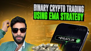 Binary Options Crypto Trading with EMA Pocket Option Strategy for Beginners Binary options Trading [upl. by Downing]