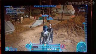 SWTOR on Acer Aspire 5560SB613 Notebook [upl. by Yclek]