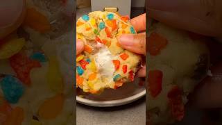 Fruity pebble marshmallow cookies ASMR baking [upl. by Piscatelli]