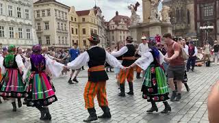 Polish Folk Dance Troupe in Prague [upl. by Krischer]