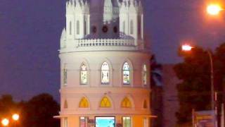 Velankanni church at night  Nagapattinam  Chennai [upl. by Thorwald80]