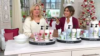 philosophy supersize grace ampamp love holiday storybook 4pc AutoDelivery on QVC [upl. by Deppy]