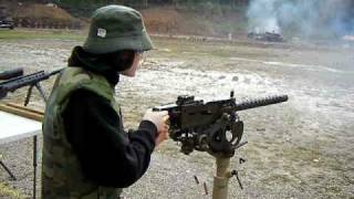 Browning FN30 30 Caliber Machine Gun Full Auto [upl. by Hanima]