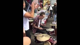 La Fontaines Jamie Keenan performs Cannae Get Ma Granny Aff the Drugs at the Barras [upl. by Zednanref332]