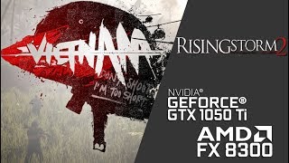 Rising Storm 2 Vietnam on AMD FX 8300  GTX 1050 Ti Ultra Settings [upl. by Telfer]