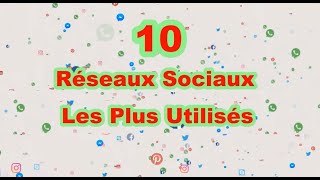 Les 10 Réseaux Sociaux les plus utilisés au monde [upl. by Nelrsa77]