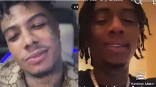 Blueface Claps Back At Soulja Boy Saying He Cant Compete Against Him quotAsk Ya BM Whos Betterquot [upl. by Anirehc361]