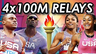 4x100m Relay Heats Recap  Paris Olympics Athletics [upl. by Hessney585]