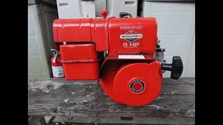 Briggs amp Stratton SnoGard winter engine 5hp 206cc excellent condition [upl. by Debra]