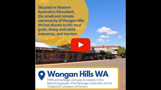 Spotlight on Wongan Hills WA [upl. by Neelahtak]