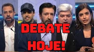 Debate Candidatos Prefeito SP  Hoje [upl. by Roselane838]