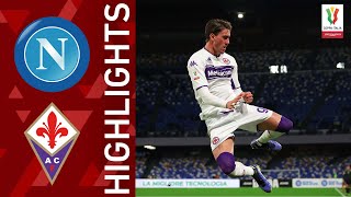 Napoli 25 Fiorentina  A thumping win for la Viola  Coppa Italia Frecciarossa 202122 [upl. by Zacek]