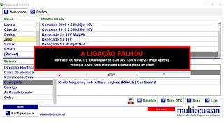 Alinhamento de Proxy com Multiecuscan Configurando o software [upl. by Aihsemek]