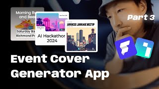 Flutterflow x ideatexyz event cover image generator app tutorial part 3 [upl. by Ecirad]