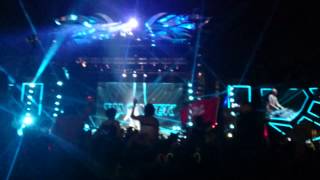 Showtek  Booyah Live Djakarta Warehouse Project 2014 [upl. by Atoel]