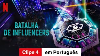 Batalha de Influencers Temporada 1 Clipe 4  Trailer em Português  Netflix [upl. by Chrisoula354]