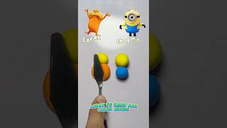 Lorax Vs EMOB Mini  Color Mixing  satisfying shorts [upl. by Ariada435]