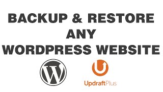 How to BackupRestore Any WordPress Website UpdraftPlus in UNDER 3 MINS [upl. by Catarina]