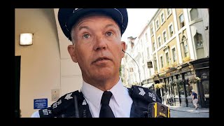 Charing Cross Police Station Sergeant Coates unlawfully seizes the phone of a journalist PART 1 [upl. by Lama]