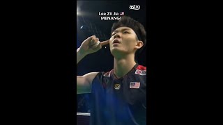 Lee Zii Jia Won💪🏼🏆 [upl. by Vivi]