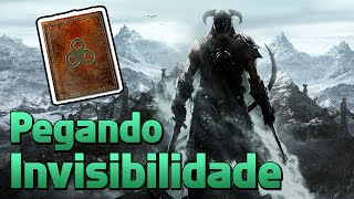 Dicas Skyrim  Upando Ilusão e Pegando Invisibilidade  StrikeGuga [upl. by Huskey]