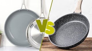 Granite vs Ceramic Frying Pans Which is the Best for Your Kitchen [upl. by Llirpa]