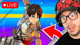 New ATTACK ON TITAN Update TONIGHT Fortnite 50k Gillette Cup on Gillette Face Off ad [upl. by Penelopa]