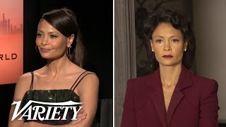 Westworld Star Thandie Newton Explains Maeves Transformation in Season 3 [upl. by Edette]