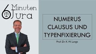 Numerus Clausus und Typenfixierung [upl. by Ahsrat637]