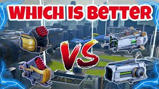 WR🔥New Weapon Talon Claw VS Decay Blight Weapon Comparison War Robots [upl. by Eednam]