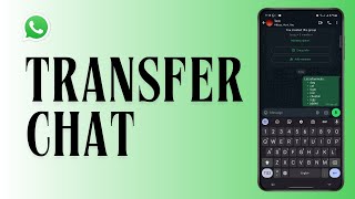 How to Transfer WhatsApp Chats From One Device to Another [upl. by Nirtiak]