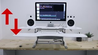 Make Any Desk Into A Standing Desk [upl. by Ahsata]