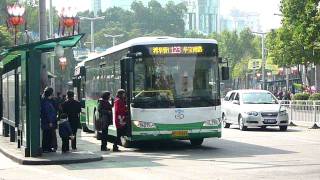 FOSHAN BUSES JAN 2011 佛山 巴士 [upl. by Eidderf]