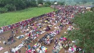 Aerial View of our diocesan Pilgrimage to Bugonza on 7th July 2024 [upl. by Heintz]