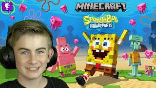 Spongebob Minecraft on HobbyFamilyTV [upl. by Nema]