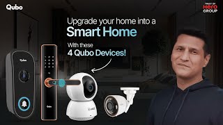 Upgrade your Home to a Smart Home with these 4 Qubo Devices  Trust of Hero Group  smarthome [upl. by Foulk]