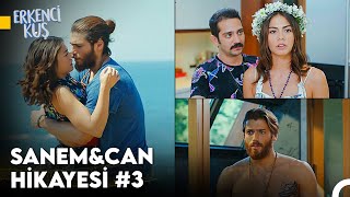 Erkenci Kuş 3 Bölüm Can❤Sanem Tüm Sahneleri [upl. by Boardman]