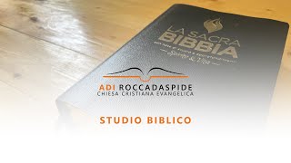 Studio Biblico 19112024  ADI Roccadaspide [upl. by Eilema]