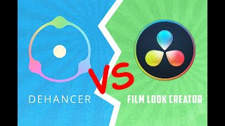 New Film Look Creator in Davinci Resolve vs Dehancer [upl. by Ecreip706]