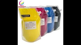 Ebest bag toner 1000g TN619 TN622 For use in Konica Minolta Bizhub Press c8000 c1100 toner powder [upl. by Nairbo]