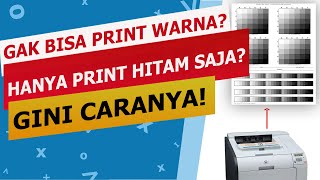 MEMPERBAIKI PRINTER HP LASERJET COLOR TIDAK BISA PRINT WARNA CP2025 CP1215 CP1515 CP1525 M451 [upl. by Bazluke410]