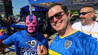 LOS ANGELES RAMS TAILGATE AT SOFI STADIUM NFL [upl. by Creigh]