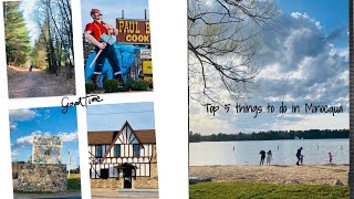 Five top things to do in Minocqua Wisconsin  Small Town  Bangladeshi American Blogger Tania Haque [upl. by Obbard]