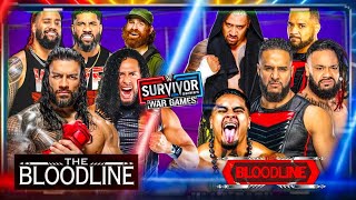 Bloodline Vs Bloodline War Games Match 🤯 Wwe Survivor Series War Games 2024 Matches Wwe War Games [upl. by Enixam]